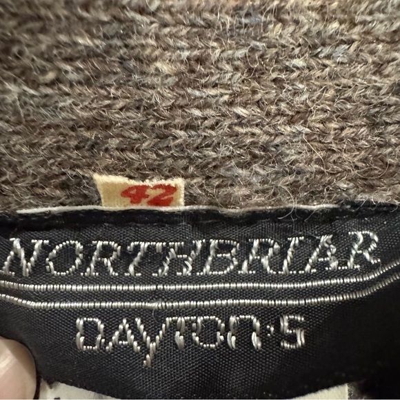 Vintage Northbriar by Dayton’s 100% Pure Wool Sweater Vest. Size 42 / Unisex M-L - Picture 5 of 10